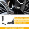 Для Mitsubishi Lancer EVO X MR 2008-2015 Комплект наклеек на внутреннюю отделку из карбона Наклейка на панель приборов, на кнопки стеклоподъемников, на отсек для хранения Аксессуары для автомобиля