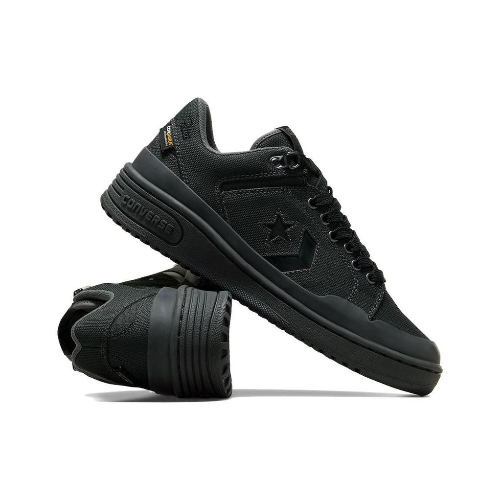 Patta X Converse Weapon Low Black Grey Unisex Sneakers Multi-Color A09783C