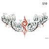 Large Chest Waist Shoulder Back Waterproof Temporary Tattoo Sticker Cross