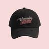 Deep Top Big Head Circumference Baseball Cap Showing Small Face  Ripped Letter Embroidered Baseball Cap Man