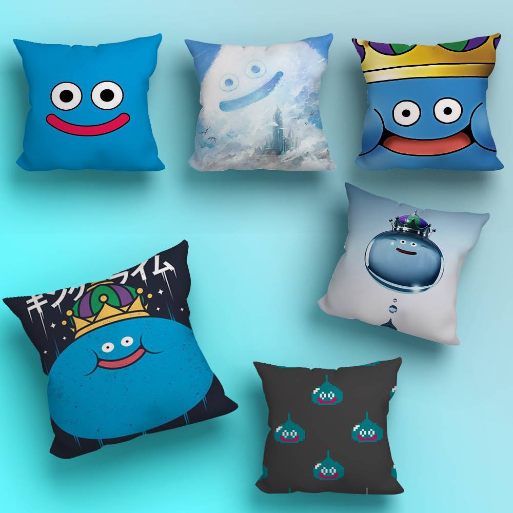 Чехол на подушку Dragon S-Slime Quest-es Чехол на подушку Гостиная Диван Чехол для подушки Подходит для Дома Спальни Комнаты Декора