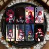 Чехол для телефона R-Rias Gremory High School DxD для Samsung S25, S24, S21, S22, S23, S30, Ultra, S20, Plus, Fe, Note, 5G Черный