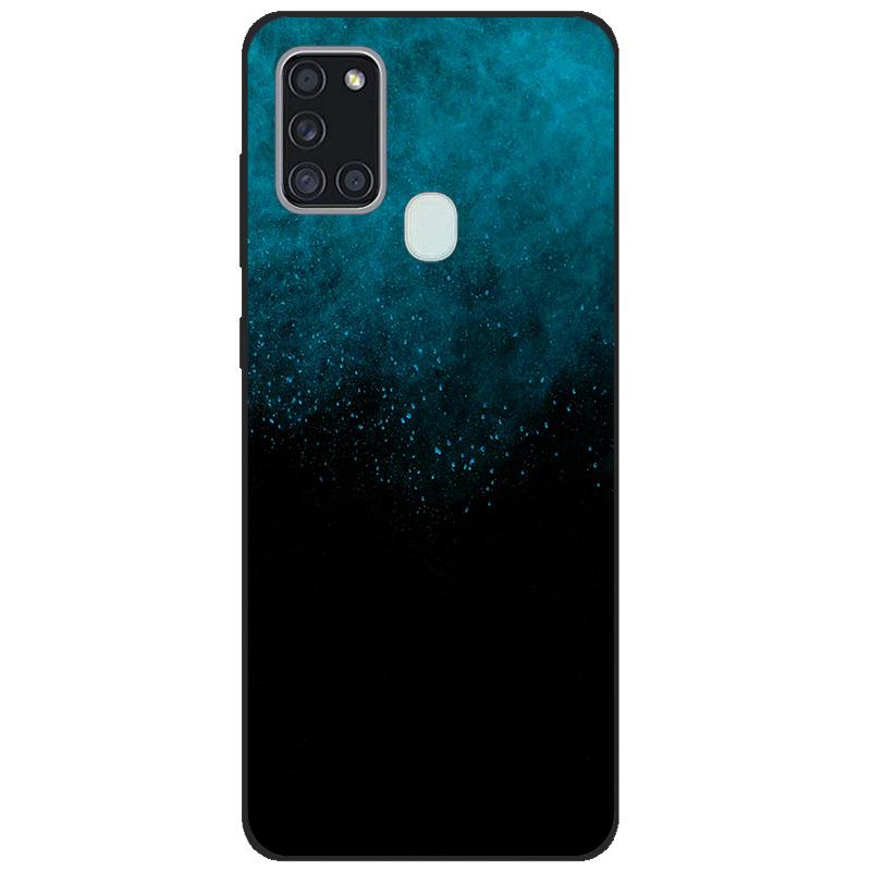 Для Samsung A21s SM-A217F/DSN Задняя крышка tpu Мягкий силиконовый чехол для телефона Для Samsung Galaxy A21s Чехол Мобильный телефон черный coque новый