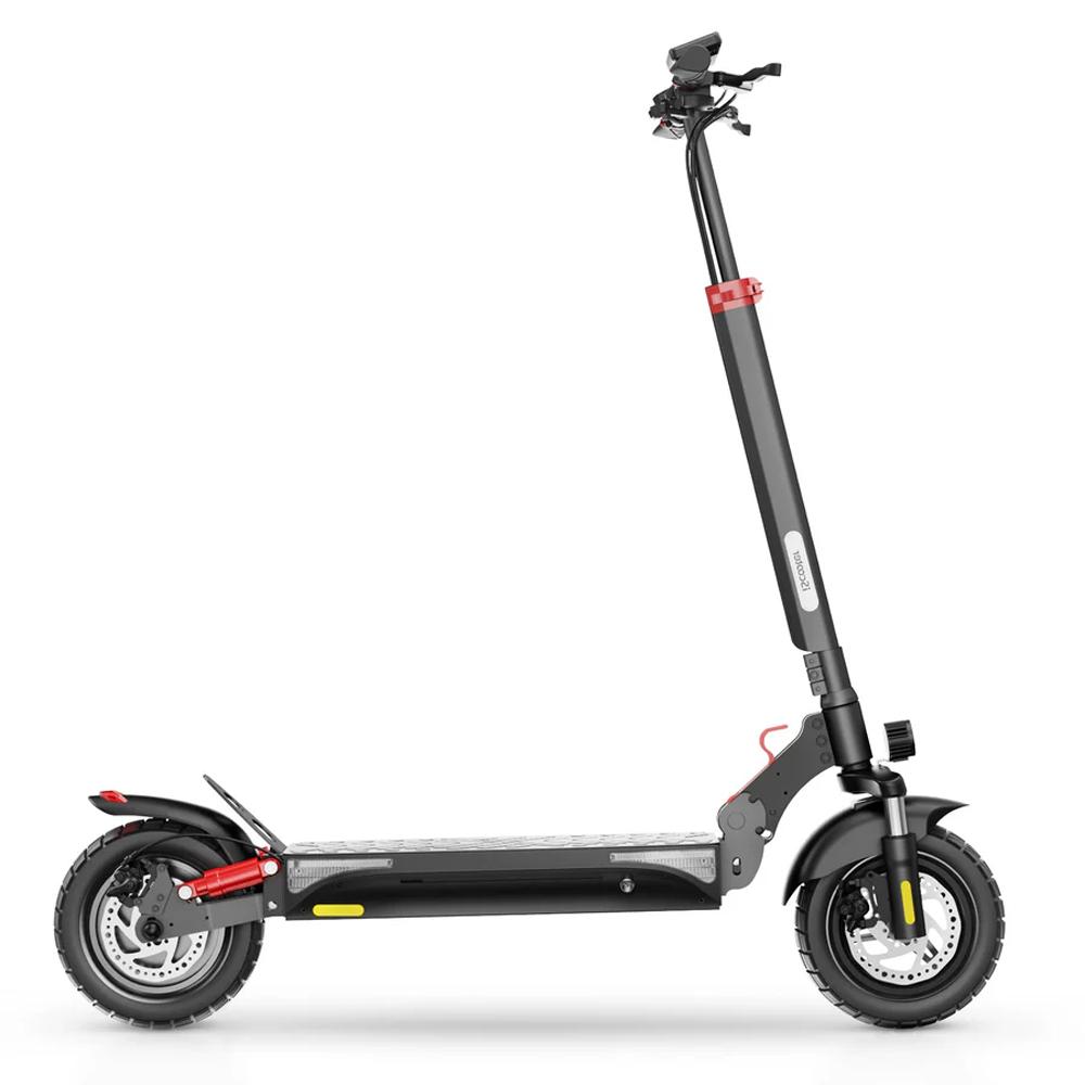 Электросамокат iScooter iX3, двигатель 10 Ач 800 Вт, запас хода 30-40 км, скорость 40 км/ч, двойной дисковый тормоз, складной, вездеходный самокат, управление через приложение