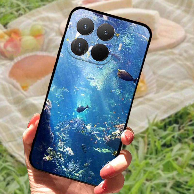 Для Xiaomi 15T Pro 15TPro Чехол для телефона Модная Живопись Силиконовый Мягкий ТПУ Чехол Coque Для Xiaomi 15 T Pro Чехол Etui Ударопрочный Capa