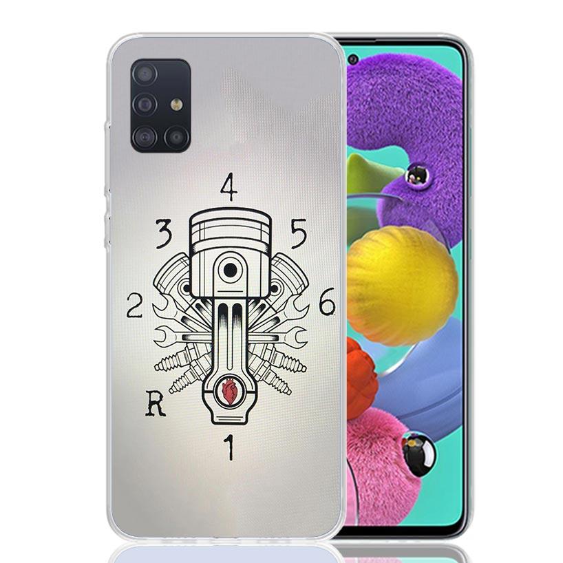 1N23456 Cool Motorcycle Phone Case For Samsung Galaxy A52 A32 A22 A12 A02S A50S A30S A51 A31 AA71 Note 20 Ultra 10 S10 Plus Gala