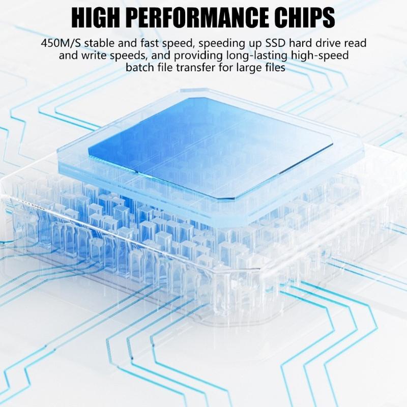 Кабель-адаптер USB 3.0 для 2,5-дюймового HDD/твердотельного диска, конвертер для передачи данных на высокой скорости 6 Гбит/с с поддержкой UASP (черный)