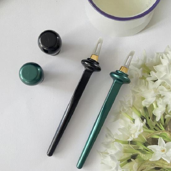 Силиконовый набор для подводки глаз с водостойкими жидкими подводками, гелевой кистью для подводки, многоразовый