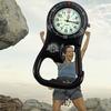 Compass Carabiner Watch, Wall Watch, Bottle Opener Watch, Backpack Pendant Watch, Rock Climbing Sports Chronograph Luminous Waist Watch