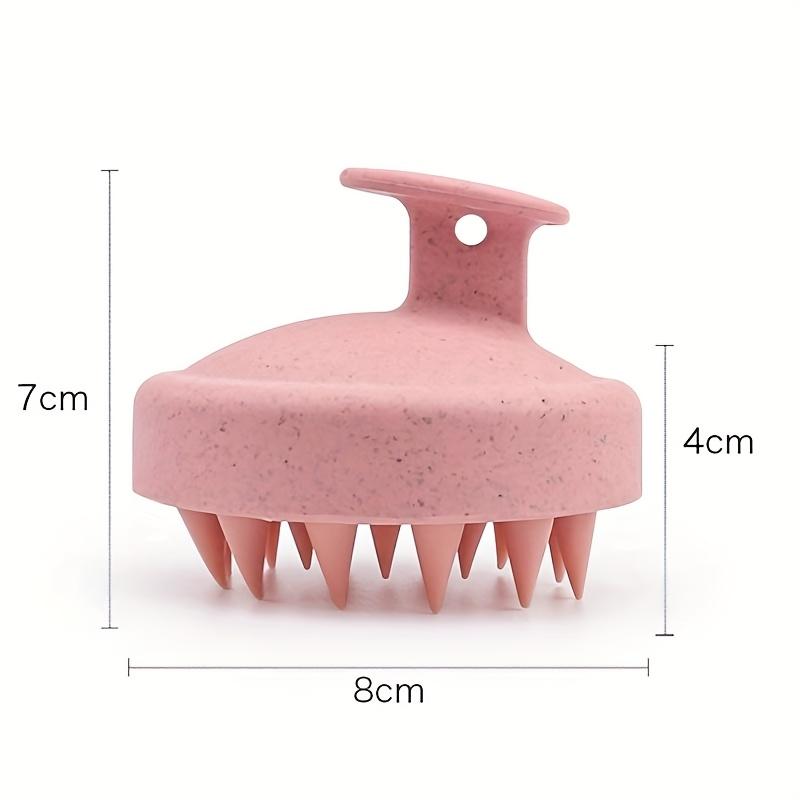 Массажер для кожи головы для мытья волос, силиконовая расческа для шампуня, щетка-массажер для головы.