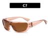 YK sunglasses personalized hip hop new anti-ultraviolet sunshade trend sunglasses simple sunglasses