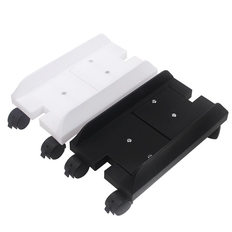 Подставка для настольного компьютера из АБС-пластика на колесах с подвижным шкивом