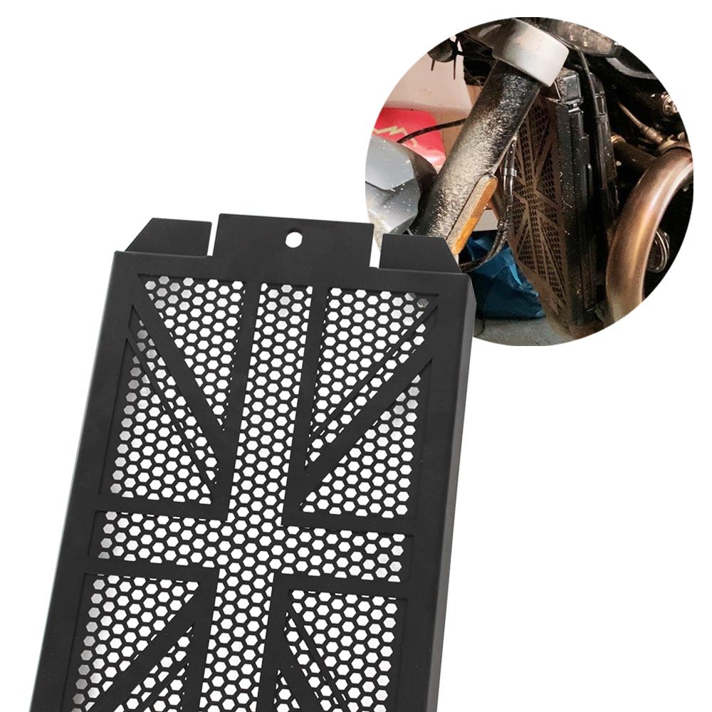 Бак для воды, защита радиатора, модификация мотоцикла для 2017+ Triumph Bobber, черный T120 T100, защитная крышка, аксессуары из нержавеющей стали