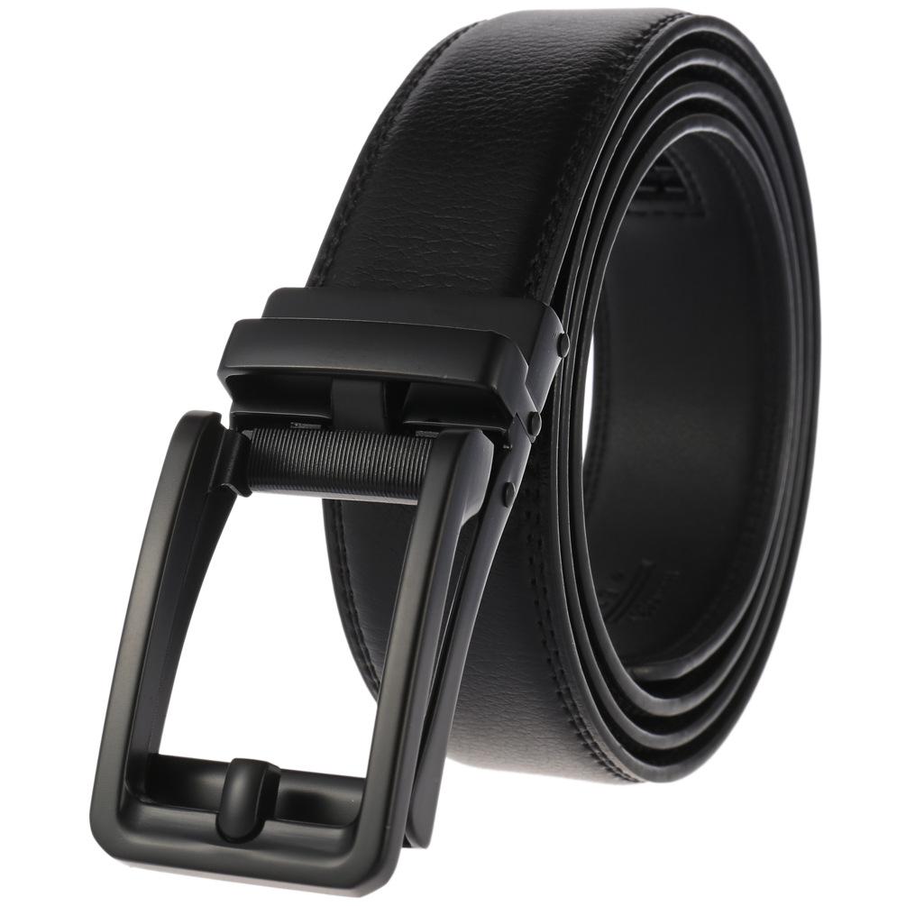 1 шт. Мужской ремень с автоматической пряжкой, модный деловой ремень из коровьей кожи, ремень Ly36-3 3315-1