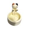 Cartoon Kitten Candle Holder Cartoon Kitten Candle Holder Valentine's Day Cat Warm Decoration