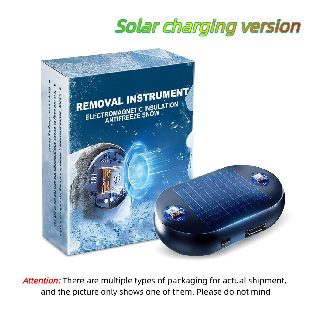 Antifreeze Snow Removal Device for Car Windshields and Rearview Mirrors - Portable Antifreeze Tool