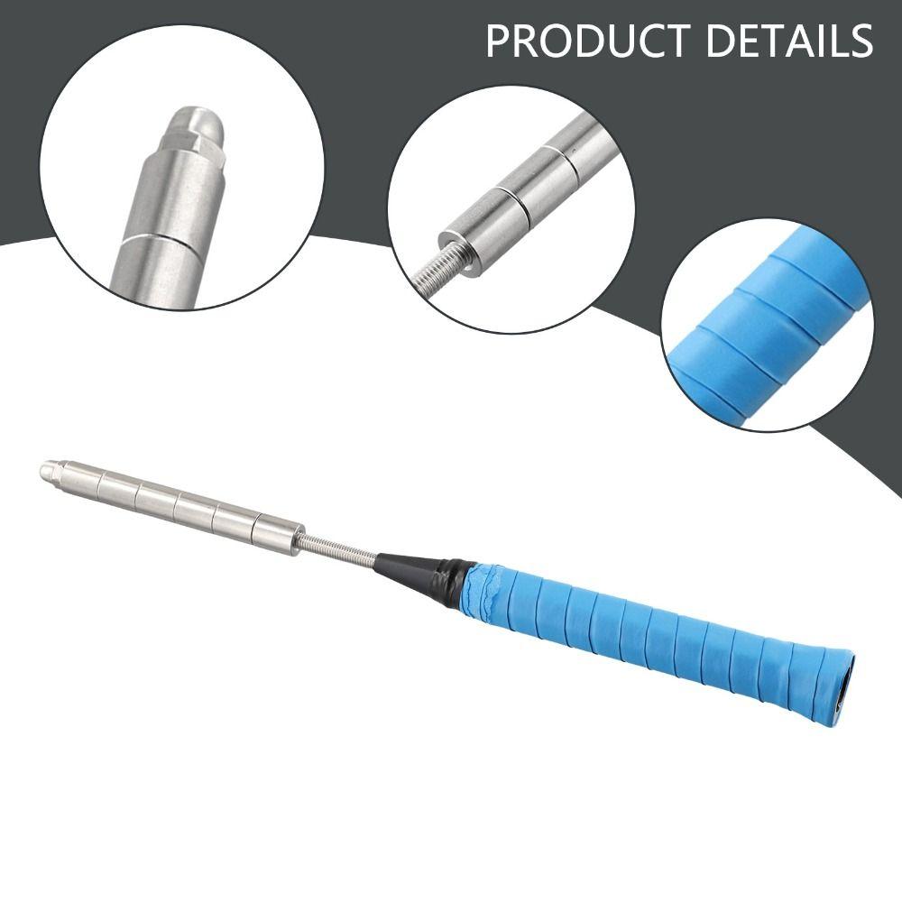 Тренировочная палка для бадминтона из нержавеющей стали Тренировочный инструмент Бадминтон Спортивный инвентарь