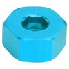 4pcs 5mm to 12mm Combiner Wheel Hub Hex Adapter Accessory for WPL D12 1Celsius10 RC Trucks