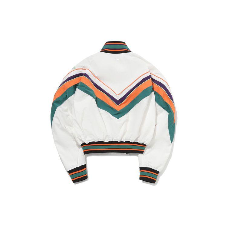 Li Ning Sports Fashion Series Logo Print Color Block Woven Stand воротник куртка женская куртка белая AJDQ476-1