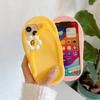 Для iPhone 15 14 13 12 11 Pro Max XR XS X 6 7 8 Plus SE Милые 3D Цветочные Шлепанцы Мягкий Силиконовый Чехол для Телефона Ударопрочная Задняя Крышка