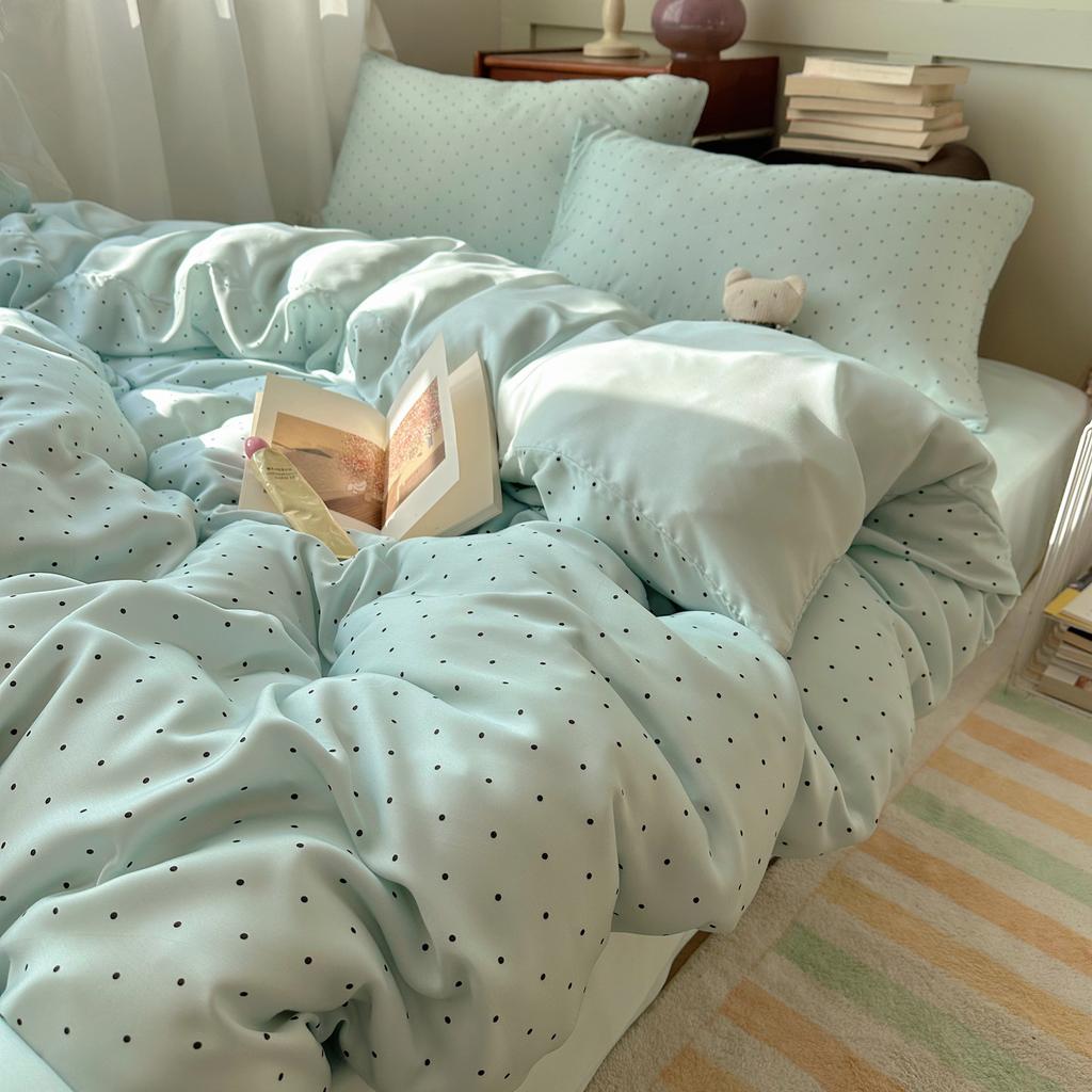 Washed Ice Silk In Summer, Single Quilt Cover, Silky Smooth And Cool In Summer, Student Dormitory 3