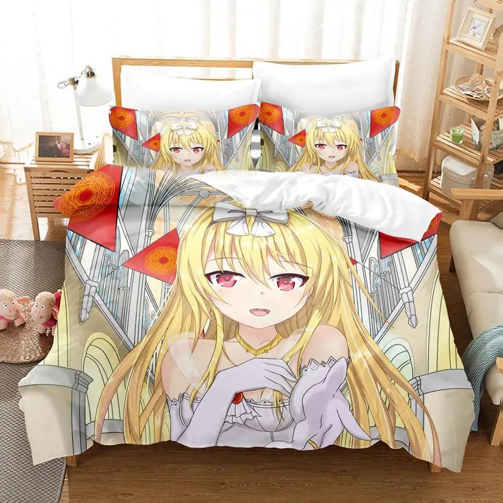 3D Аниме Арифурэта От Заурядного до Сильнейшего в Мире Постельный Комплект Пододеяльник Покрывало Наволочка Одеяло Кинг Квин Размер