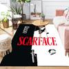 Custom 1Pc Sunset Palm Smoke Rug Office Carpet Indoor Outdoor Entrance Doormat Nonslip Soft And Comfortable Living Room D2915321