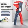 Self Adjusting Wire Stripper with Depth Stop Non-Slip Handle Ergonomic Design Easy To Use Portable Wire Stripper