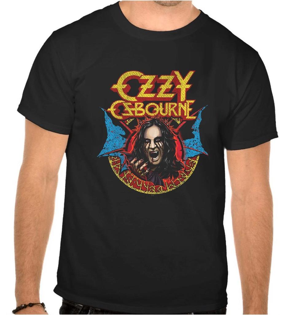 Ozzy Osbourne Rock Music Black T-Shirt -1029