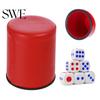 13mm Dice Cup Set Silent Shaking Enjoy Noise-free Gaming with Noise Dampening Felt Lining Large Diameter