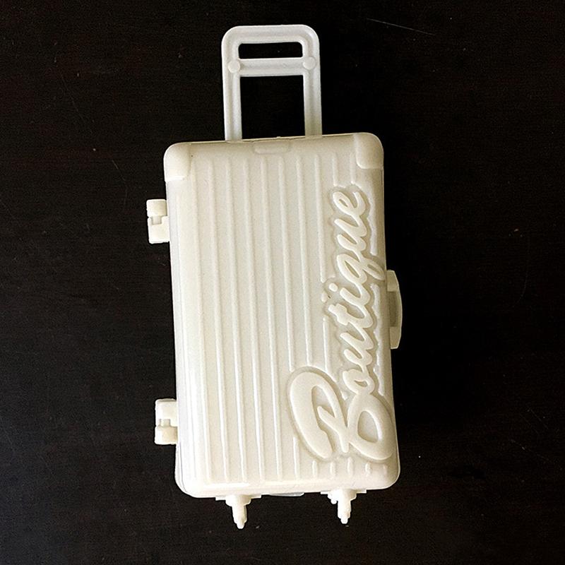 Чемодан для кукол, аксессуаров, покупок, путешествий, хранения, одежды, обуви, аксессуаров, игрушек, выдвижной ящик 13,6 г