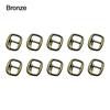 10pcs Adjustment Tri-glide Belt Buckle 10mm Diy Doll Buttons Doll Bags Buckles  DIY Doll Belt