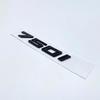 Font Numbers Letters 730i 740i 745i 750i 760i Top ABS Emblem for BMW 7 Series Car Trunk Nameplate Logo Sticker Black Chrome uq2