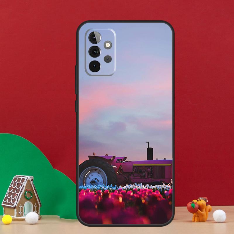 Фермерский трактор Чехол для Samsung Galaxy A54 A06 A16 A26 A36 A56 A53 A32 A52 A33 A13 A55 A35 A15 A14 A34 A17