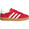 adidas Оригинальные Gazelle Indoor Замшевые Удобные Прочные Низкие Детские Кроссовки Детские кроссовки Красные IH9136