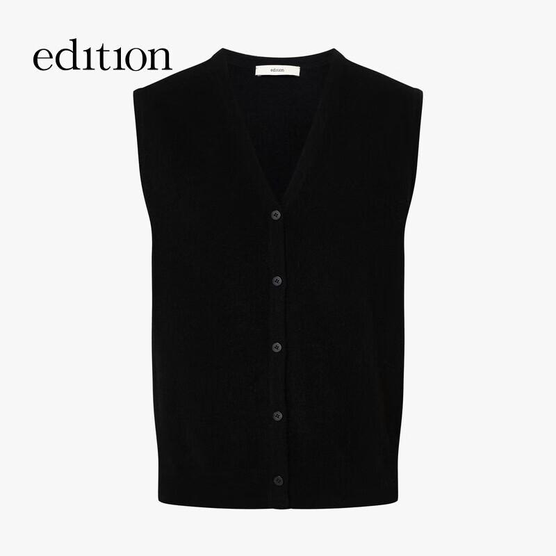 Эксклюзивный вязаный жилет из пуха яка