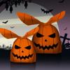 50Pcs Bat Pumpkin Rabbit Ear Halloween Decoration Cookie Bag Baking Packaging Halloween Candy Bags