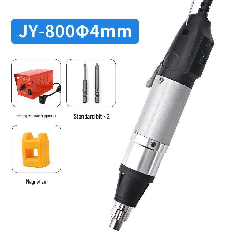 Электрическая отвертка JY801 - Сетевая, Маленькая, Прямая рукоятка, Бытовой электрический инструмент