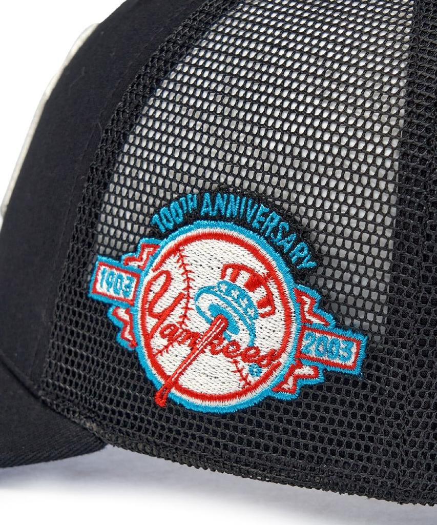Сетчатая кепка Emelbi Signature Patch Ny (черный)