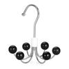 IOLOYU Hanger with 6 Rotating Clothes for Hooded Closet for Tank Convenient Hooks, 360-Degree Rack, Multifunctional, Non-Slip, Parkas, Space-Saving,
