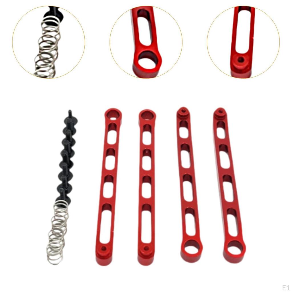 1/12 RC Car Front Axle Pull Rod Set Directly Replace Parts Accessories for MN82 MN82S