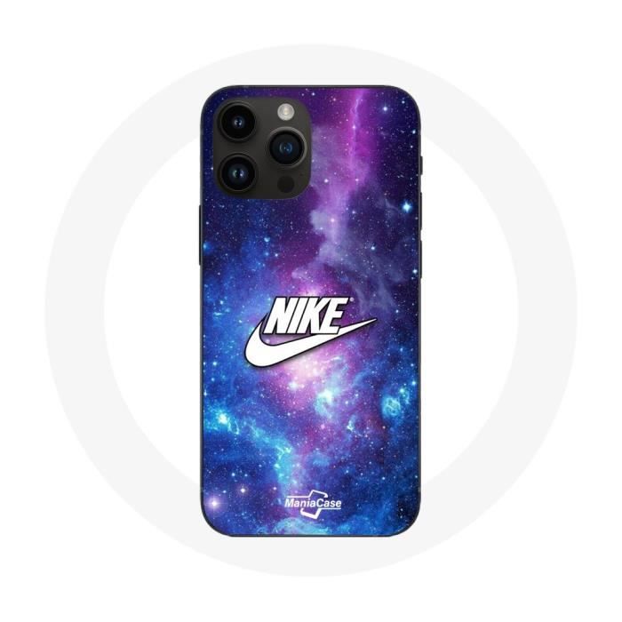 Чехол - Nike - Iphone 14 Pro Max - Мягкий - Логотип - Белый цвет