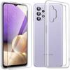 Coque De Protection - BOOLING - Pour Samsung Galaxy A32 5G - TPU Transparent - Inclus 2 Verres Trempés - Souple