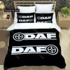 3D DAF truck Bedding Sets DAF truck Retro printed Duvet Cover Pillowcases for Teens Boy Single_Double_Queen_King