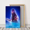 Solid Wood Frame Japan Anime Rimuru Tempest Slime Wall Art Canvas Painting Prints Posters Modern Pictures Coffee House Bar Living Room Home Decor