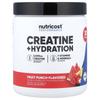 Athletic Performance, Creatine + Hydration, Fruit Punch, 10.1 Oz (282 G)
