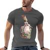 Rococo Princess Fashion Illustration Tshirt Breathable Lightweight Summer Top