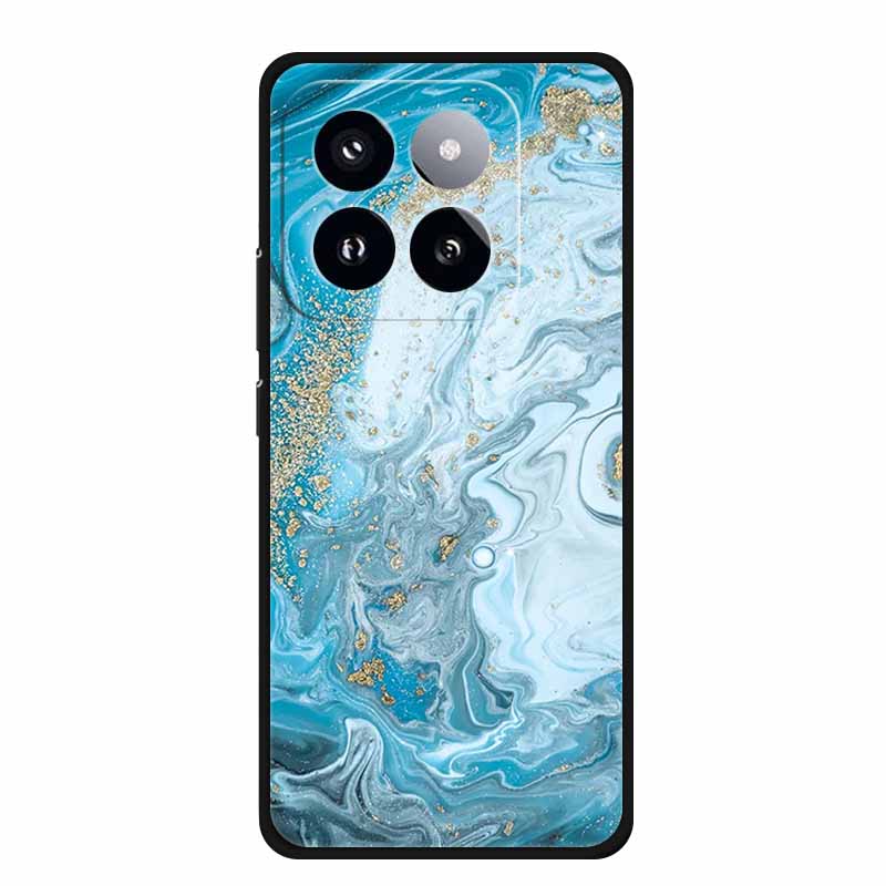 Для Xiaomi 14T PRO Чехол Роскошный Мягкий Силикон ТПУ Чехлы для Телефона Задняя Крышка Для Xiaomi14T Бампер Защитный Ударопрочный Любовь fundas