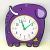 1 PC Cute Animal Dial Decor Clock for Children Childhood Education Puzzle Teaching Clock Toy Random Send