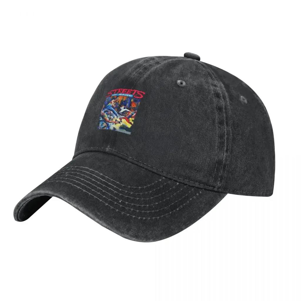 Pretty Popular Game For Collector Fans Streets Of Rage Artwork Cute Gift Baseball Cap Sunscreen Luxury Cap Hats Women Unisexs
